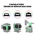 Miniatyrbild 9 av 9: MaKeDa Laser Level Skyddsglasögon