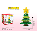 Miniatyrbilde 6 av 6: God jul Mikro Byggeklosser Julenissen Elg Snømann Jule Tre montert Mini Klosser Figur leketøy