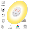 Miniatyrbillede 2 af 8: Sunrise/Sunset Simulation Lysende Digitalt Ur med FM Radio