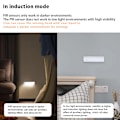 Miniatyrbilde 7 av 7: Trådløs Oppladbar LED Bevegelse Sensor Kabinett Lys