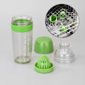 Miniatyrbillede 2 af 4: Salat Dressing Shaker med Citrus Juicer Dripless Pou
