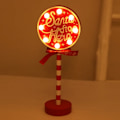 Miniatyrbilde 6 av 8: Jul gate skilt dekorativt lys tre juledag flerbruks energi sparing LED lys