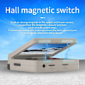 Miniatyrbild 3 av 6: Flip Handhållen Spel konsol Linux System 64G 3,5'' IPS Skärm HDMI-TV-Out Support Streaming Med Hall Switch