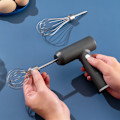 Miniatyrbillede 2 af 4: Trådløs Elektrisk Mad Mixer Portable 3 Speeds Ægge Piskeris Bagning Dej Kage Fløde Mixer Køkken Værktøj