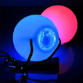 Miniatyrbillede 7 af 7: LED POI bold lysende mavedans kastning bold yoga motion rekvisitter scene performance tilbehør