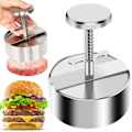 Miniatyrbillede 6 af 6: Hamburger Press Hamburger Patty Maker Non-Stick Burger Press