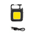 Pikkukuva 3 / 8: 10 kpl mini LED 1800LM taskulamppu avaimenperä monitoimi kannettava COB Camping lamput