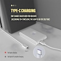 Pikkukuva 4 / 7: LED induktio yö valo langaton USB lataus ihminen keho induktio seinä valo