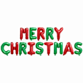 Miniatyrbilde 1 av 4: God jul brev folie ballonger banner jul pynt jul pynt