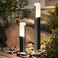 Pikkukuva 2 / 8: Ulkokäyttöön vedenpitävä IP65 10W LED nurmikon lamppu  alumiini pylväs puutarha polku neliö maisema nurmikon valot