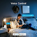 Miniatyrbilde 5 av 6: 1 del WiFi Smart Socket 20A EU Smart Plug Strøm Overvåking Timing Funksjon Tale Kontroll