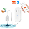 Miniatyrbild 2 av 3: Tuya WiFi Vatten Läckage Sensor Vätske Läckage Larm Detektorer