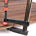 Miniatyrbild 2 av 5: Heavy Duty F Clamp Quick Grip Stång Klämma Träbearbetning Metall Fixering Klämma Hög hållfasthet Snickeri Klämmor Hand Verktyg 50 150mm
