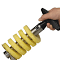 Miniatyrbillede 1 af 7: Ananas skærer skræller skræller rustfrit stål frugt værktøj