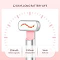 Miniatyrbild 5 av 6: Röd Ljus terapi Ansiktsbehandling Hudvård Verktyg Ansikte Hals EMS Mikroström Massage Anti Aging Skin Tighten