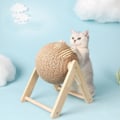 Miniatyrbilde 3 av 5: Katt skraper ball leke kattunge sisal tau ball brett sliping poter leker
