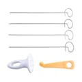 Miniatyrbild 5 av 7: Spiral Potatis Cutter Twisted Slice Potatis Tower Whirlwind Potatis Cut 10PC set
