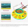 Miniatyrbilde 6 av 7: Hunde Puslespill Leker Trykk Slow Feeder Interaktive Spill for Valp IQ Trening Godbiter Dispenser Mat Leaker Bowl