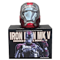 Miniatyrbillede 5 af 7: Iron Man Hjelm 1:1 MK5 Elektrisk Multi-piece Åbning og lukning hjelm stemme kontrol øjne med lys