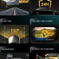 Pikkukuva 3 / 7: HD WiFi Dash kamera autoon DVR kamera video tallennin auto Night Vision WDR ääni ohjaus langaton