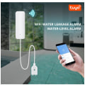 Miniatyrbillede 2 af 6: Smart WIFI Vand Lækage Sensor Flow Lækage Detektor Vand Flow Sensor