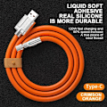Miniatyrbilde 7 av 7: 120W 7A Rask Lading USB Type C kabel 180 grader rotasjon albue kabel