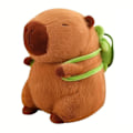 Miniatyrbillede 1 af 7: 23 cm Capybara Plys Simulering Capibara Anime Fluffy Legetøj
