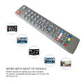Pikkukuva 2 / 6: Korvaava Sharp Aquos TV Kaukosäädin Sharp Aquos Smart TV ( Netflix & YouTube painikkeet) - Toimii suoraan poissa