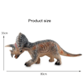 Miniatyrbillede 1 af 5: Stor Jurassic Simulering Blød Gummi Lydende Dinosaur Variant Magic Dragon Treangle Dragon