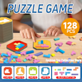 Miniatyrbild 4 av 7: 3D Creative Desktop Pussel Spel Tangram Math Leksaker