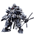 Miniatyrbilde 5 av 5: Blackout Transformasjon Handling Figur Leketøy Masterpiece Film Modell Deformasjon Bil Robot