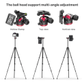 Miniatyrbild 5 av 7: Resor Stativ Aluminium Legering Metal Utomhus Smartphone DSLR Kamera Stativ Enfot