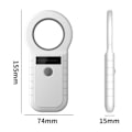 Miniatyrbillede 5 af 6: Dyre Læser Kæledyr ID Scanner Mikrochip Tag Registrering For kæledyr