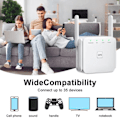Miniatyrbillede 5 af 7: Trådløs WiFi Repeater 2.4G 5GHz Wifi Signal Forstærker Extender Router Netværk Wlan WiFi Repetidor