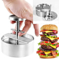 Miniatyrbilde 1 av 6: Hamburger Press Hamburger Patty Maker Non-Stick Burger Press