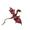 Miniatyrbillede 2 af 6: Film Dyr Ild Drage Dukke Smaug Action Dukke Byggeklodser Gør det selv Samling  Model Legetøj