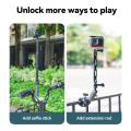Miniatyrbilde 5 av 10: Sykling Motorsykkel Clip Magic Arm 360° Aluminium Legering Super Clamp 1/4" Hole For Camera