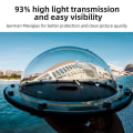 Miniatyrbillede 2 af 9: Vandtæt etui hus til gopro hero 5 6 7 8 9 10 11 udløser kuppel cover linse tilbehør