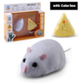 Miniatyrbillede 3 af 3: Elektrisk Prank Jokes Fjernbetjening Kontrol Mus Model Rc Dyr Mus