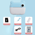 Miniatyrbillede 1 af 9: Børn Digital Kamera Instant Print til Børn Thermal Print Kamera Instant Foto Udskrivning Kamera Video Legetøj