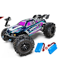 Miniatyrbillede 1 af 7: El Høj Speed Racing Fjernbetjening Kontrol Monster Lastbil