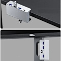 Pikkukuva 5 / 6: Alumiini tyyppi C 4 portti USB 3.0 HUB puhelin pidike SD TF USB muisti kortti lukija DC virta sovitin jakaja