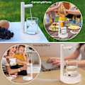 Miniatyrbillede 4 af 6: Bærbar Desktop Elektrisk Vand Dispenser Flaske Tønde Gallon Pumpe USB Opladning Automatisk Drik Vand Maskine