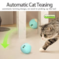 Miniatyrbild 7 av 8: Triangel Katt Rullande Ball Interaktiv Katt Leksak Självrörande Kattunge Ball Leksaker Vibration Sensor Katter Spel leksak