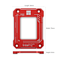 Miniatyrbilde 4 av 7: Thermalright LGA 17XX-BCF buet korreksjon feste LGA1700 plattform CPU installasjon fast brakett