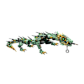 Miniatyrbillede 2 af 5: Kompatibel springende 70612 Ninjagoes Green Ninja Mech Dragon Blocks