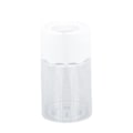 Miniatyrbillede 1 af 5: Mini Hydroponic Blomster Krydde Hjem Vase Dekor Transparent Imitation Glas Smudfri Plante Grukker Grønne Planter Krydde Til Hjem Dekoration