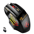 Miniatyrbilde 4 av 5: Oppladbar trådløs mus spiller for datamaskin  RGB gaming mus Bluetooth USB mus