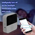 Miniatyrbild 5 av 7: Smart WIFI Temperatur och Fuktighetssensor med Bakgrundsbelysning LCD Display Inomhus Termometer Hygrometer Mätare Stöd