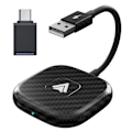 Pikkukuva 1 / 7: Langaton Carplay Dongle Muunna langallisesta langattomaksi android/iPhonelle Plug and Play